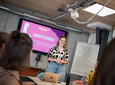 Präsentation des Social Innovation Labs im Kreativpark Lokhalle