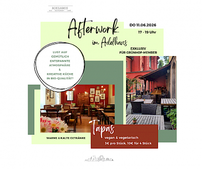 Afterwork-Event at Adelhaus