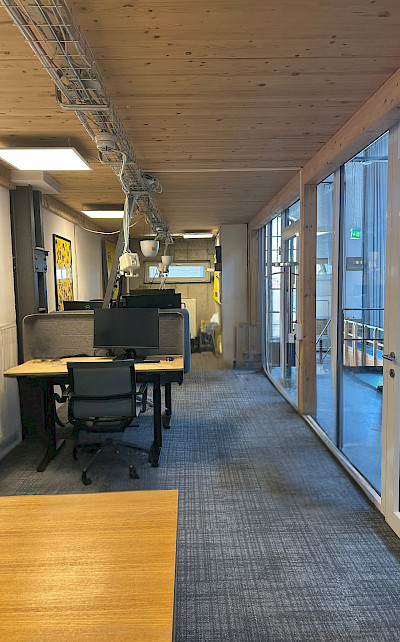 5er Teambüro frei am Standort Kreativpark Lokhalle!