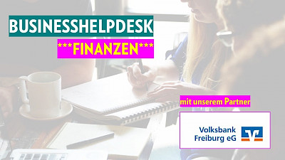 Businesshelpdesk: FINANZEN ... mit der Volksbank