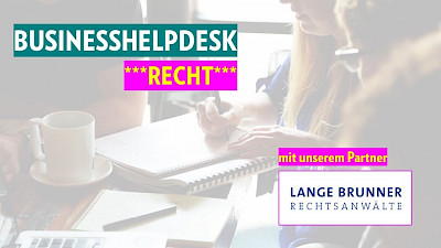 Businesshelpdesk Recht mit Lange/ Brunner