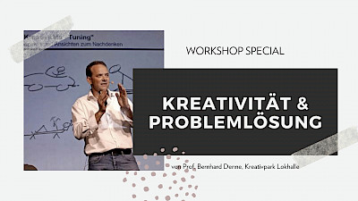 Workshop Special: Innovation, Kreativität & Problemlösung