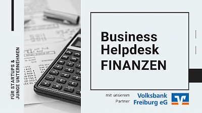 Businesshelpdesk Finanzen mit der Volksbank Freiburg