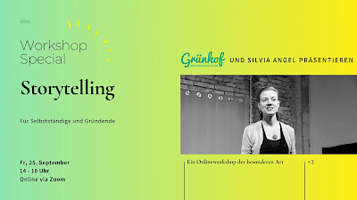 Online-Workshop: Storytelling für Selbstständige & Gründende