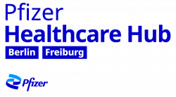Logo Pfizer Healthcare Hub Freiburg