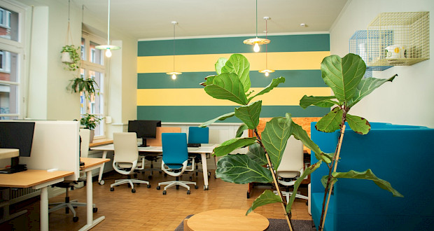 Stylischer Coworking Space Grünhof