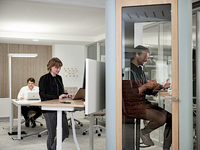Professional coworking at Grünhof Augustinerplatz location
