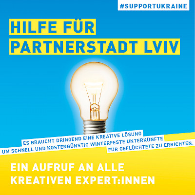 Hilfe für Partnerstadt Lviv
