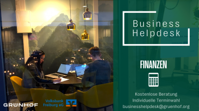 BUSINESS HELPDESK – FINANZEN