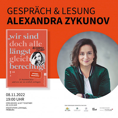 Gespräch & Lesung mit Alexandra Zykunov