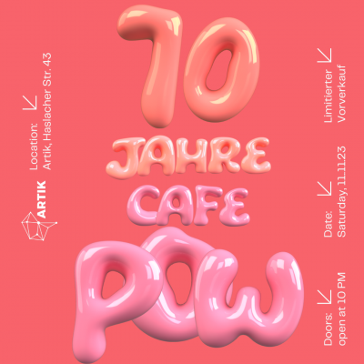 10 Jahre Café POW