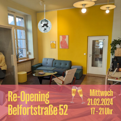 Re-Opening Belfortstraße