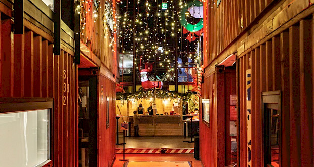 Weihnachtliches Ambiente und lustige Spiele im Grünhof