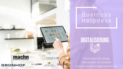 BUSINESS HELPDESK – DIGITALISIERUNG