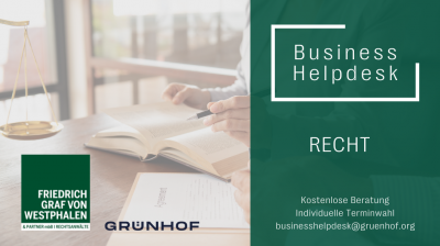 BUSINESS HELPDESK – RECHT