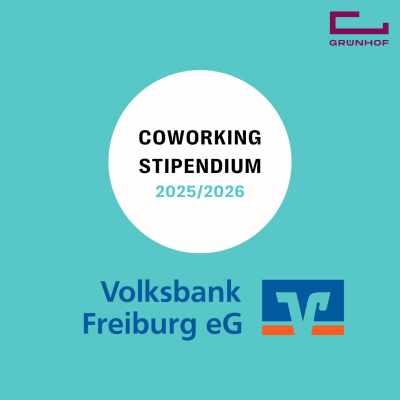 Coworking Stipendium Volksbank & Grünhof