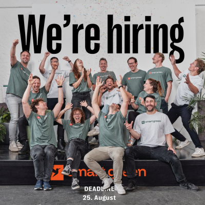 We´re hiring- smart green sucht Verstärkung.