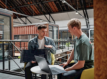 StartUp Beratung im Green Tech Bereich in einem inspirierenden Umfeld