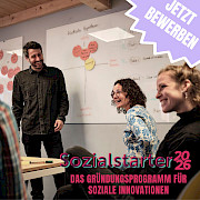Application deadline for the SOZIALSTARTER program 2026