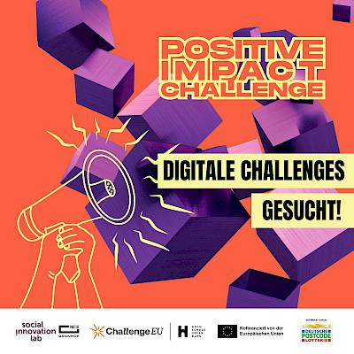 Soziale Organisationen für POSITIVE Impact Challenge gesucht!